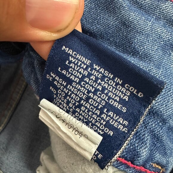 Vigoss Girls Blue Skinny Jeans Size 10 Mid-Rise Stretch Denim - Picture 5 of 7